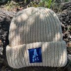 Chunky Knit Beanie: Cream: Lupine