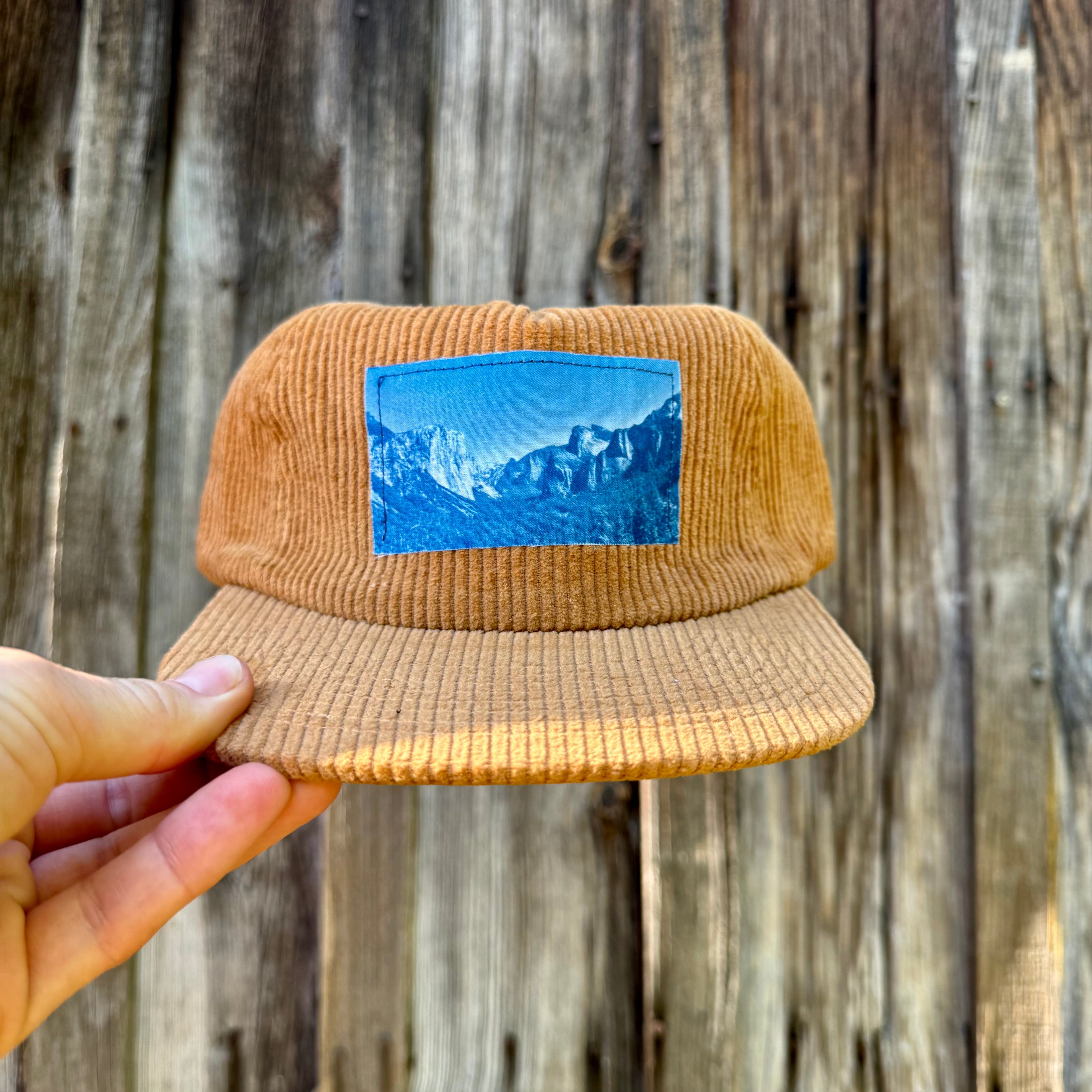Corduroy Brown Hat: Yosemite Tunnel View