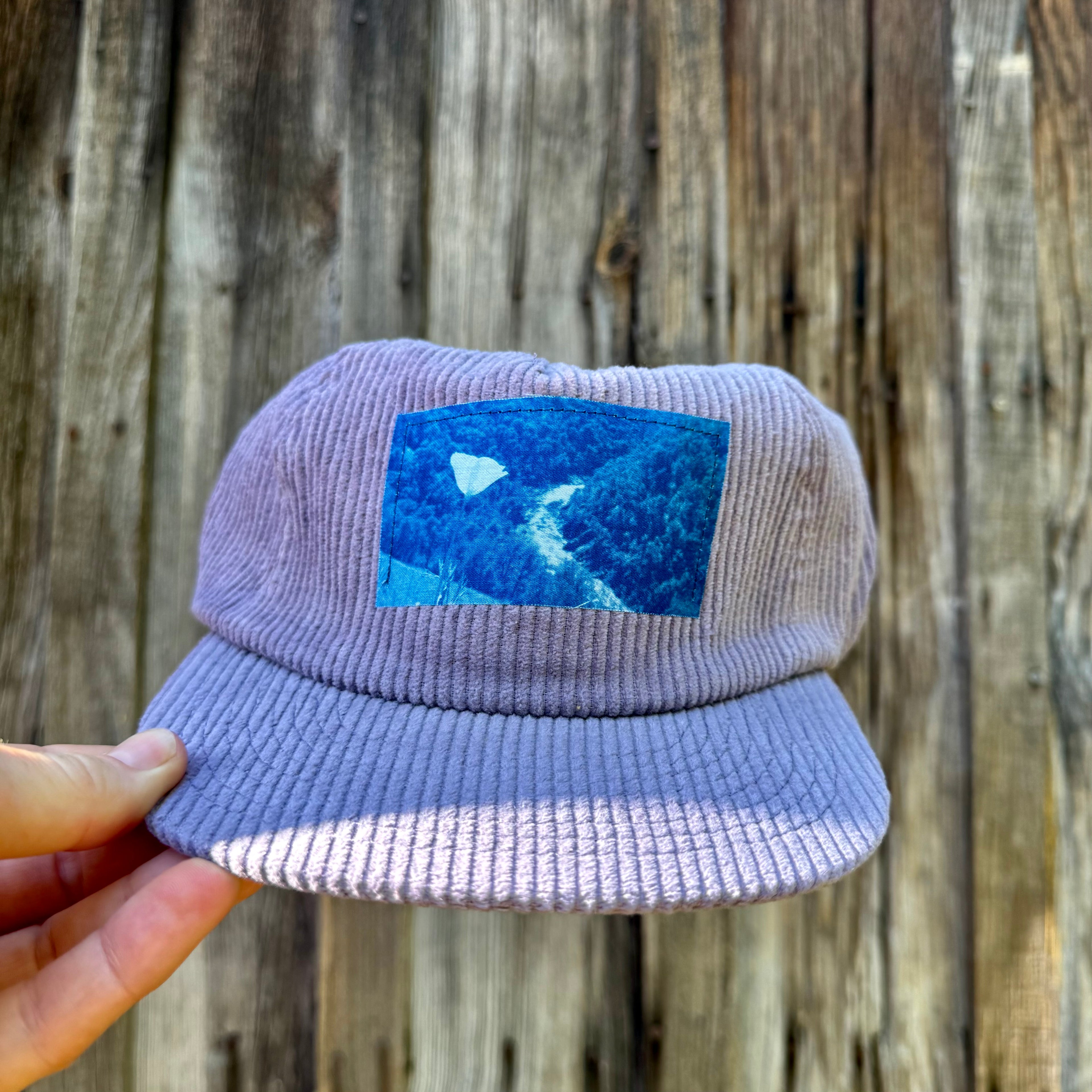 Corduroy Lavender Hat: California Poppies Photo