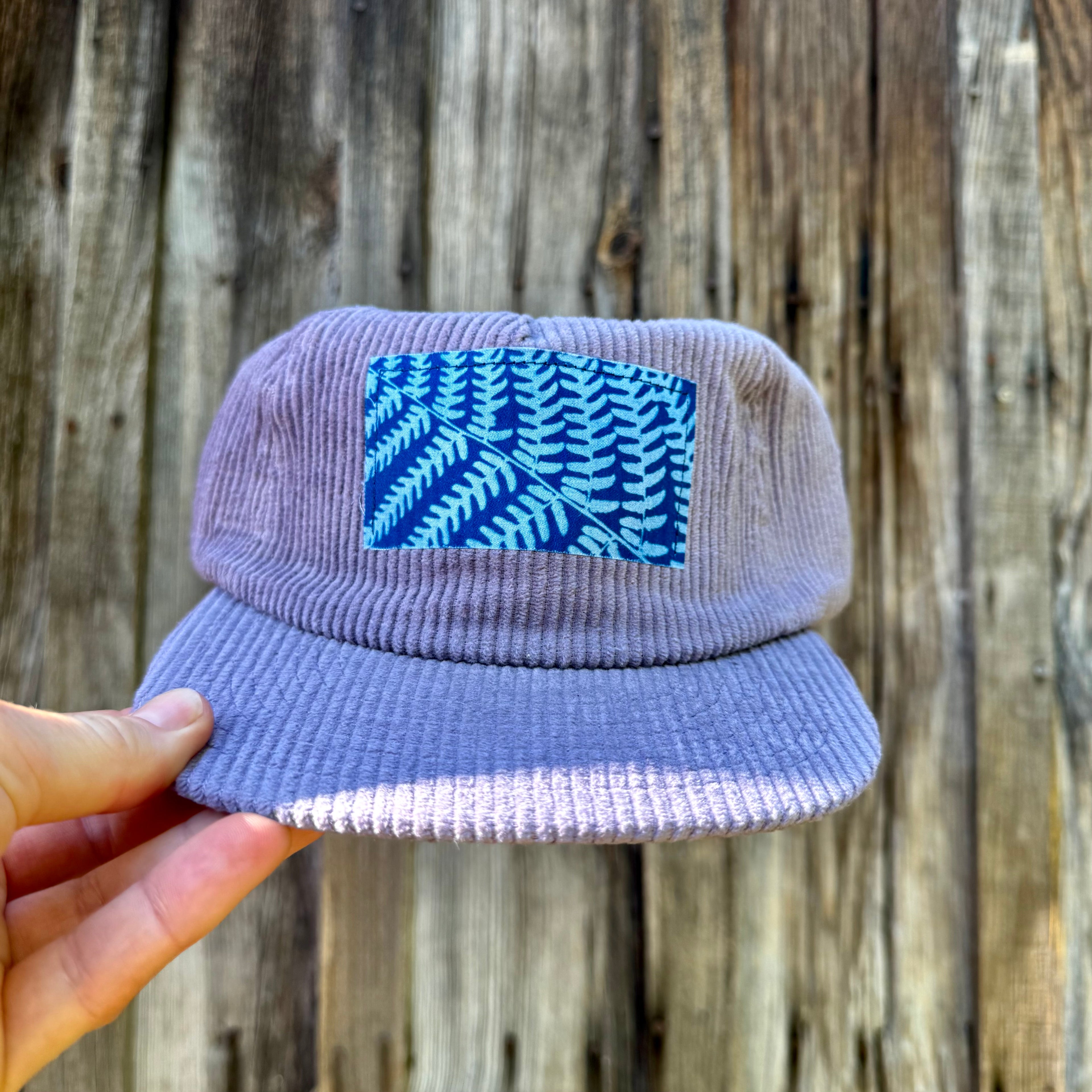 Corduroy Lavender Hat: Fern 01
