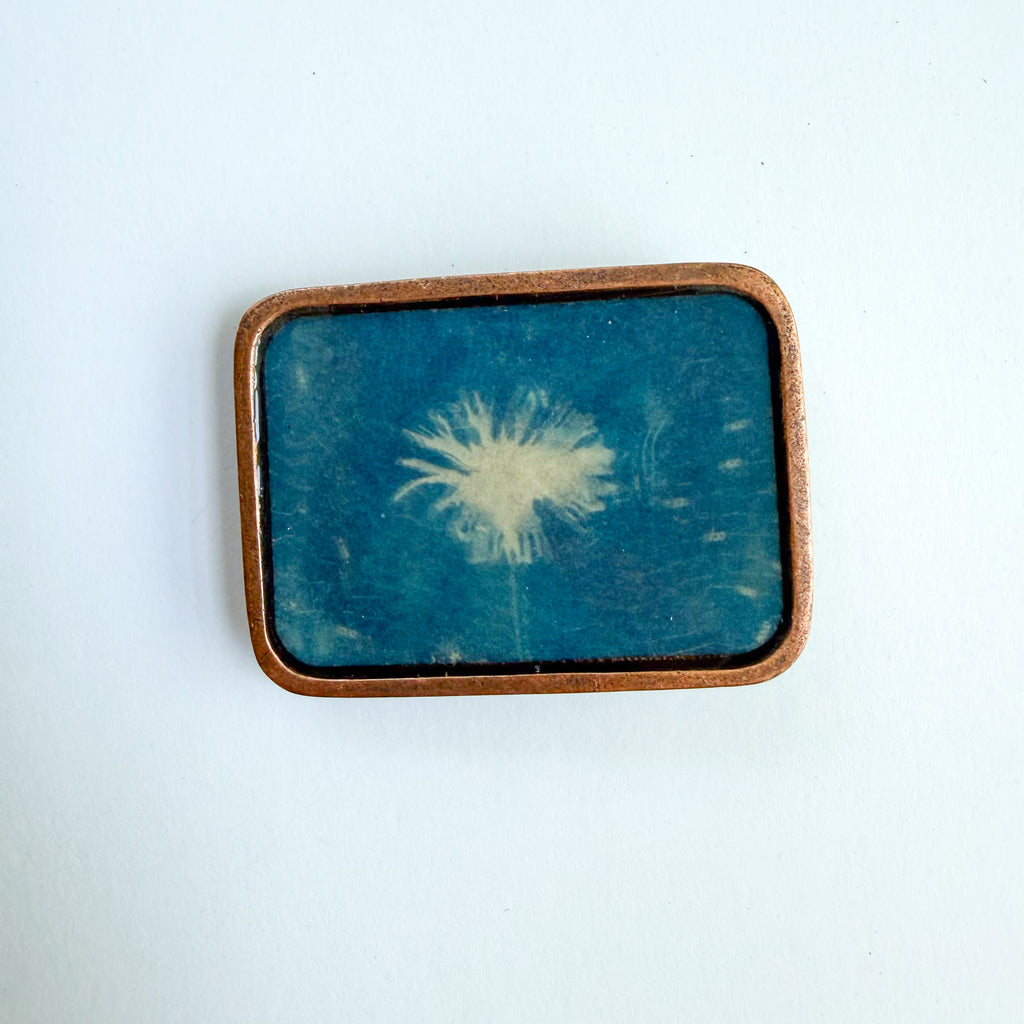 Belt Buckle: Wildflower + Topo