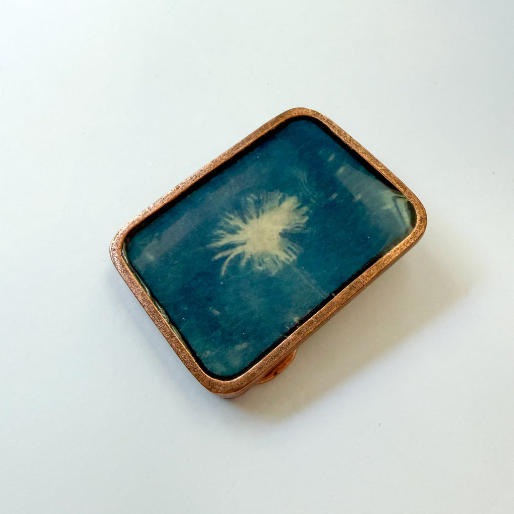 Belt Buckle: Wildflower + Topo
