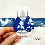Cyanotype Teardrop Earrings image 15