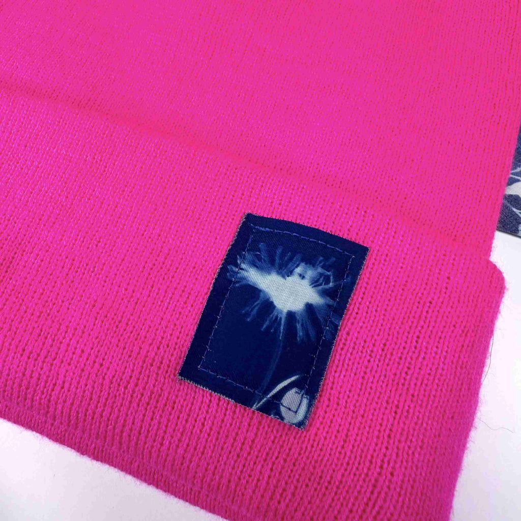 Pink Beanie: Wildflower 04 image 1