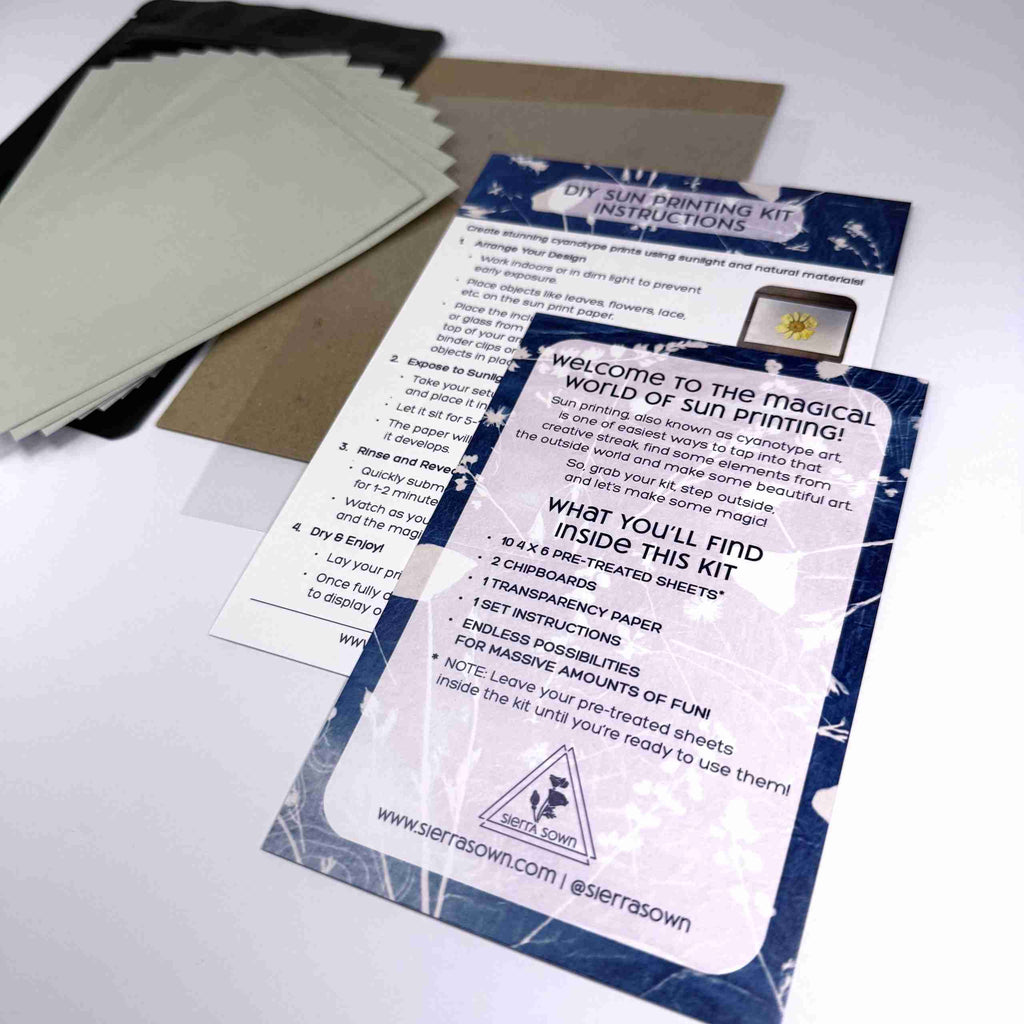 DIY Sun Printing Kit image 3