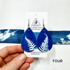 Cyanotype Teardrop Earrings image 9