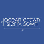 Sticker: Vinyl 'Ocean Grown Sierra Sown' image 1