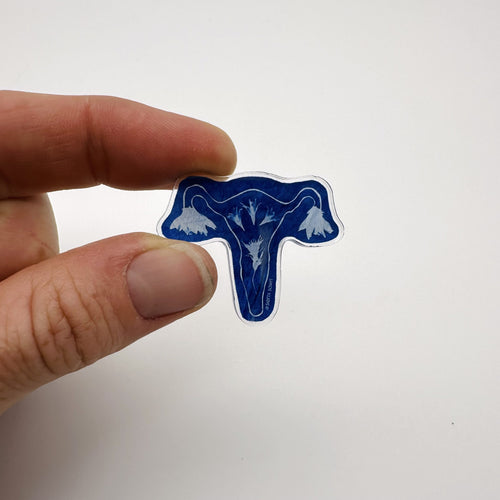 Acrylic Pin-Uterus image 1