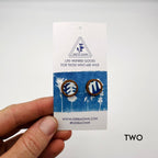 Cyanotype 12mm Stud Earrings image 5