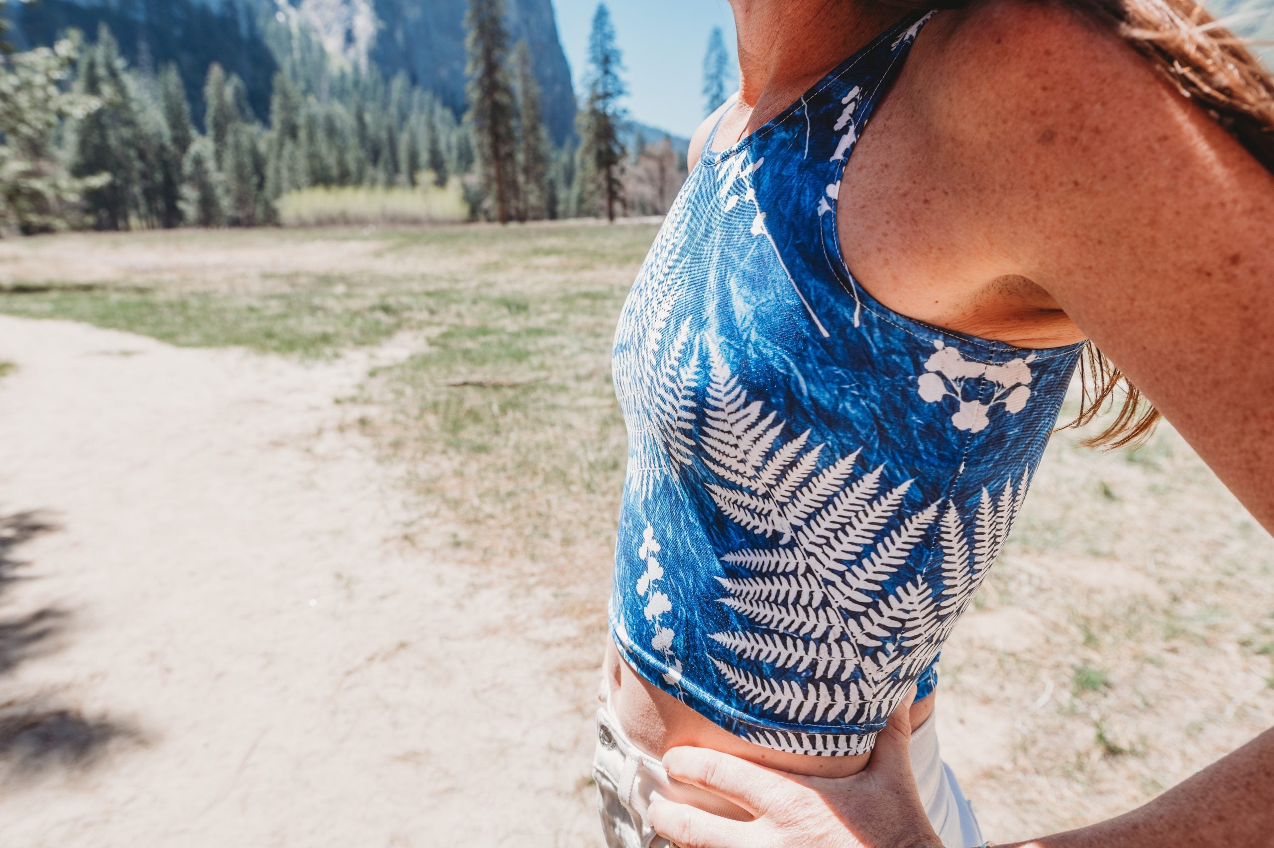 Fern + Lupine Crop Top image 0